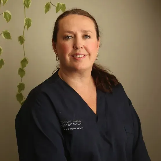 Lorraine Herity, Clinic Director and Registered Osteopath at Better Health Osteopathy